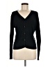 Crystal-Kobe 100% Cotton Black Cardigan Size M - photo 1