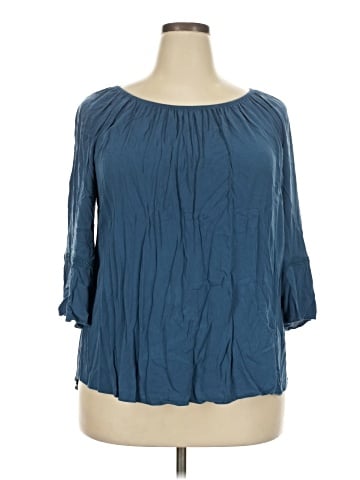 I.N. Studio 3/4 Sleeve Blouse (view 1)