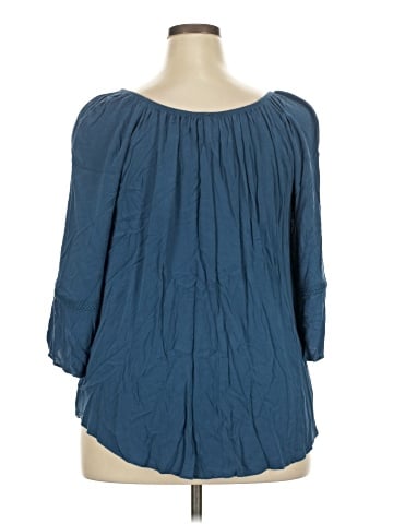 I.N. Studio 3/4 Sleeve Blouse (view 2)
