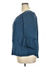 I.N. Studio 100% Rayon Blue 3/4 Sleeve Blouse Size 2X - photo 5