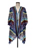 La Blanca 100% Viscose Blue Kimono Size M - photo 1