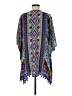 La Blanca 100% Viscose Blue Kimono Size M - photo 2