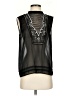 Hinge Black Sleeveless Blouse Size S - photo 1