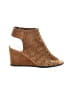 Via Spiga 100% Leather Tan Wedges Size 7 1/2 - photo 1