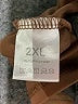 Unbranded 100% Polyester Solid Brown Casual Skirt Size 2XL - photo 4