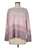 Ella Moss Stripes Pink Pullover Sweater Size M - photo 1