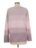 Ella Moss Stripes Pink Pullover Sweater Size M - photo 2