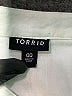 Torrid White Sleeveless Button-Down Shirt Size Med Plus (00) - photo 4