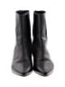 Stuart Weitzman 100% Leather Black Ankle Boots Size 7 - photo 2
