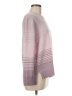 Ella Moss Stripes Pink Pullover Sweater Size M - photo 4