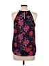 Papermoon 100% Polyester Blue Sleeveless Blouse Size M - photo 2