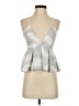 Keepsake Silver Sleeveless Blouse Size S - photo 1