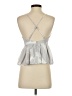 Keepsake Silver Sleeveless Blouse Size S - photo 2