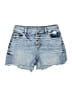 Edgely Blue Denim Shorts Size 6 - photo 1