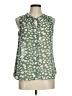 Fun2Fun 100% Polyester Green Sleeveless Blouse Size M - photo 1