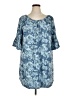 Ruby Rd. 100% Tencel Blue Casual Dress Size XL Petite - photo 1