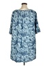 Ruby Rd. 100% Tencel Blue Casual Dress Size XL Petite - photo 2