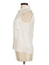 Maje Ivory Sleeveless Button-Down Shirt Size Med (2) - photo 5