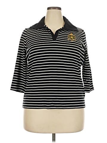 Lauren by Ralph Lauren 3/4 Sleeve Top (view 1)