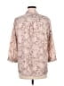 Chico's Animal Print Tan 3/4 Sleeve Blouse Size Med (1) - photo 2