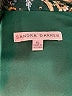 Sandra Darren 100% Polyester Paisley Green Casual Dress Size XL - photo 7