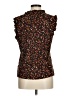 Tommy Hilfiger Brown Sleeveless Blouse Size M - photo 2