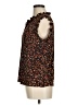 Tommy Hilfiger Brown Sleeveless Blouse Size M - photo 5