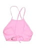 Unbranded Solid Pink Swimsuit Top Size M - photo 2