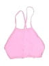 Unbranded Solid Pink Swimsuit Top Size M - photo 1