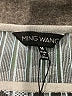 MING WANG Silver Short Sleeve Blouse Size M - photo 7