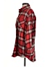 La Miel Plaid Red Long Sleeve Blouse Size S - photo 5