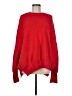 Free People Red Pullover Sweater Size M - photo 1