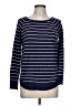 Pink Clover Stripes Blue Pullover Sweater Size L - photo 1