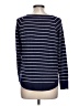 Pink Clover Stripes Blue Pullover Sweater Size L - photo 2