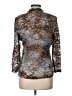 Tribal Brown 3/4 Sleeve Blouse Size L - photo 2