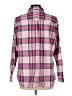 Talbots 100% Cotton Plaid Pink Long Sleeve Button-Down Shirt Size 12 - photo 2