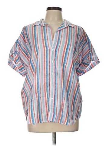 Frank & Eileen Short Sleeve Blouse (view 1)