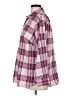 Talbots 100% Cotton Plaid Pink Long Sleeve Button-Down Shirt Size 12 - photo 5
