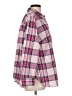 Talbots 100% Cotton Plaid Pink Long Sleeve Button-Down Shirt Size 12 - photo 4