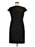 Alyx Solid Black Casual Dress Size 14 - photo 2