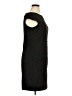 Alyx Solid Black Casual Dress Size 14 - photo 4