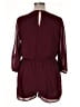 Lulus 100% Polyester Solid Burgundy Romper Size XL - photo 2