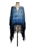 Chico's 100% Polyester Blue Poncho Size Sm (0) - photo 1