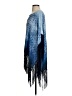 Chico's 100% Polyester Blue Poncho Size Sm (0) - photo 5