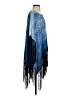 Chico's 100% Polyester Blue Poncho Size Sm (0) - photo 4