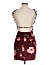 Love Squared Floral Burgundy Cocktail Dress Size L - photo 2