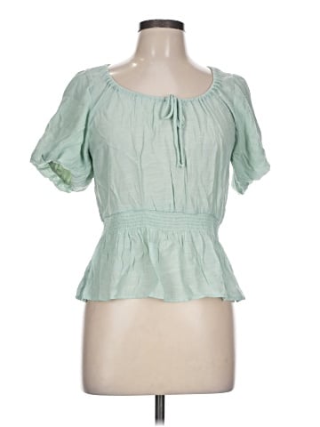 Urban Romantics Short Sleeve Blouse (view 1)