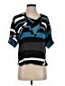 Derek Lam 100% Rayon Teal Short Sleeve Top Size XS - photo 1