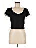 Fabletics Black Short Sleeve Top Size M (estimated) - photo 1