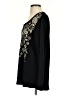 Johnny Was 100% Cotton Black Pullover Sweater Size S - photo 5